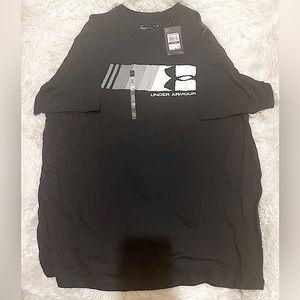 Short sleeve , Black , UnDer ArMour , 2xl Men Shirt .